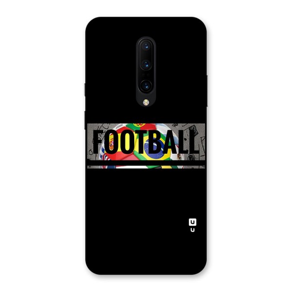Football Typography Back Case for OnePlus 7 Pro